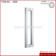 stainless steel long shower door handle